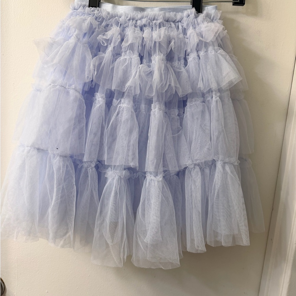 Kids Cotton On Light Blue Layered Tulle Skirt